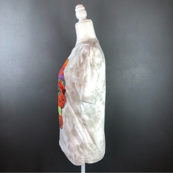 Fosforos Galileo Sugar Skull Short Sleeve Graphic T-Shirt S - Picture 4 of 7